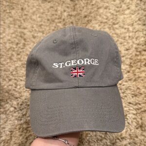 Brandy Melville St. George Cap with Flag Embroidery